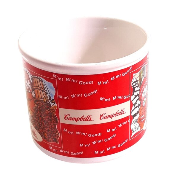 Campbells Kids Vintage Ceramic Mug Red & White Retro Design 2003 Collectible - Picture 2 of 8